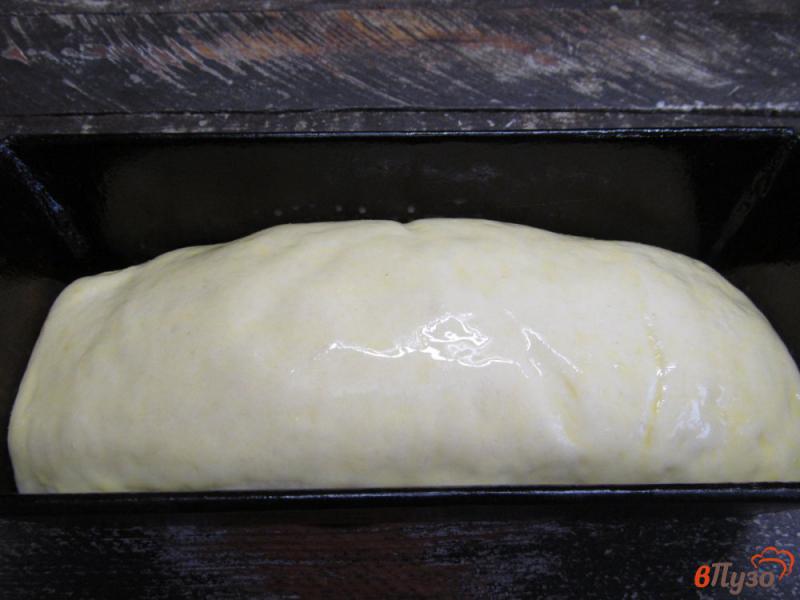Фото приготовление рецепта: Белый хлеб с жареным чесноком и кориандром шаг №9