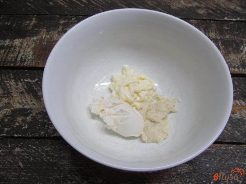 Фото приготовление рецепта: Картофельный салат с сельдереем шаг №4