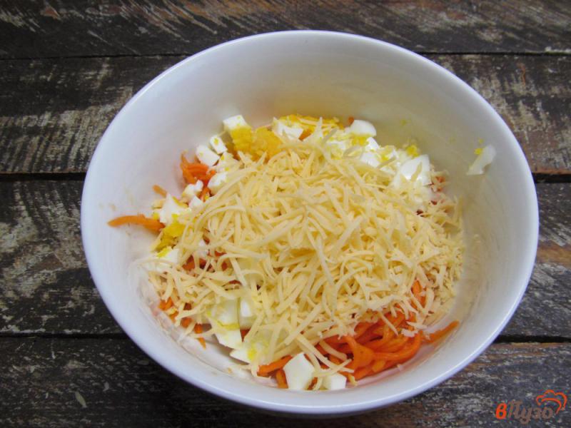 Фото приготовление рецепта: Салат с морковью по-корейски шаг №3