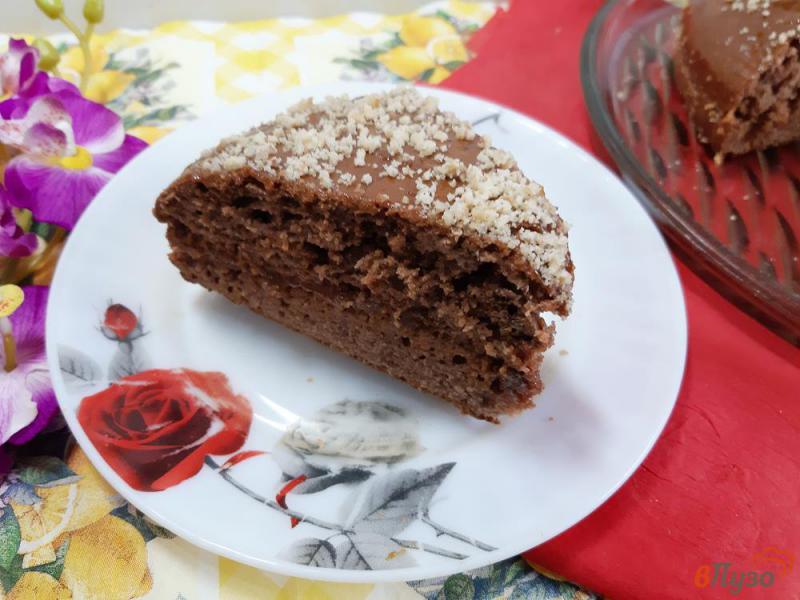 Фото приготовление рецепта: Торт шоколадный шаг №18