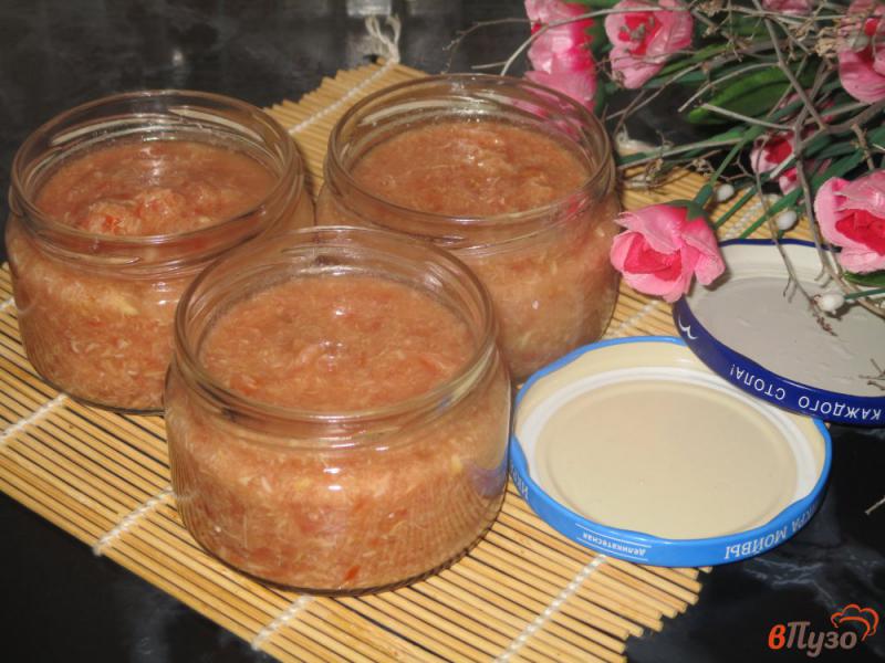 Фото приготовление рецепта: «Хренодер» с помидорами шаг №5