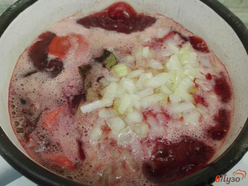 Фото приготовление рецепта: Овощной крем-суп с сыром шаг №6