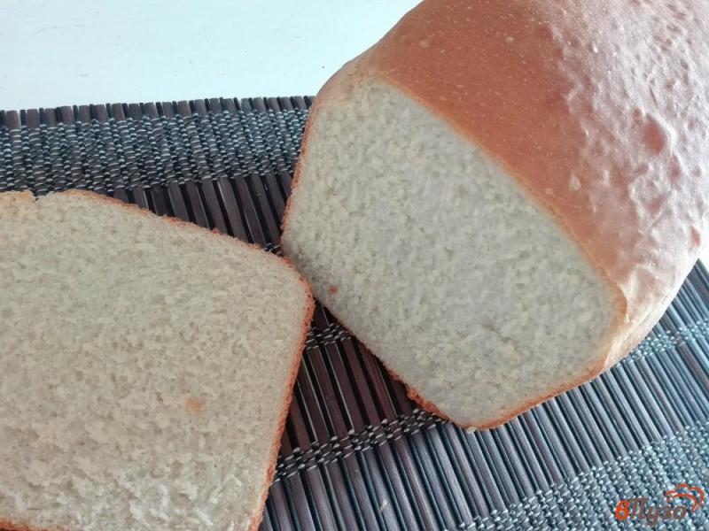 Фото приготовление рецепта: Молочный хлеб в хлебопечке шаг №7