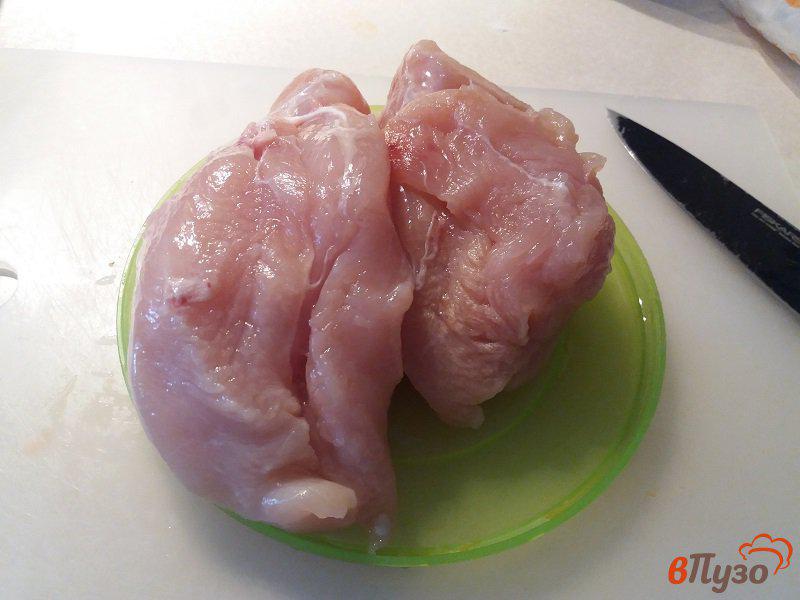 Фото приготовление рецепта: Фрикасе из куриного филе шаг №4