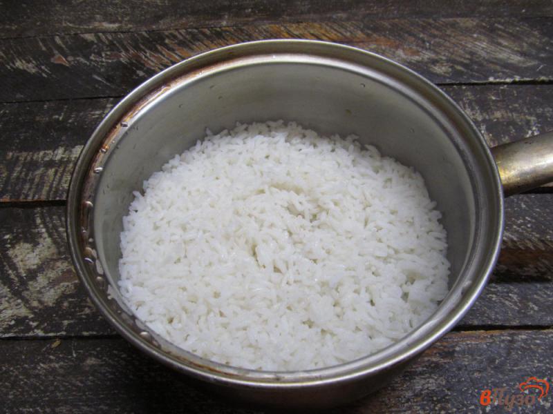 Фото приготовление рецепта: Рисовая каша со стручковой фасолью шаг №5