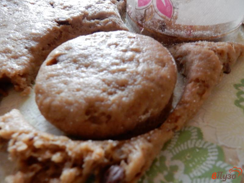 Фото приготовление рецепта: Печенье с шоколадными каплями шаг №11