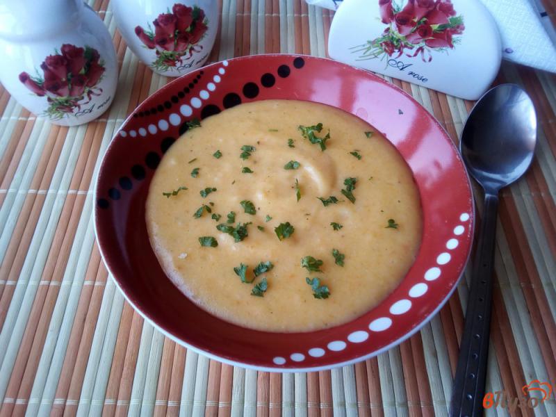 Фото приготовление рецепта: Суп-пюре из картофеля и риса шаг №7