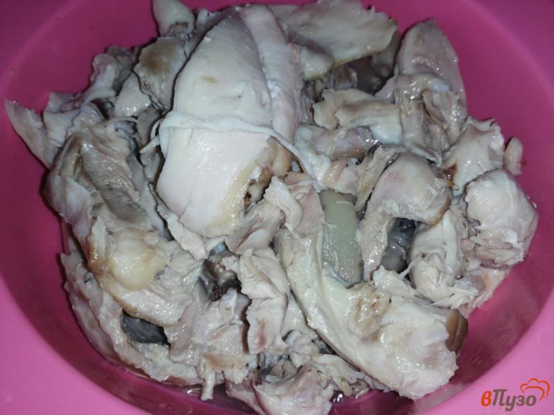 Фото приготовление рецепта: Рубленный зельц из куриного и свиного мяса шаг №7