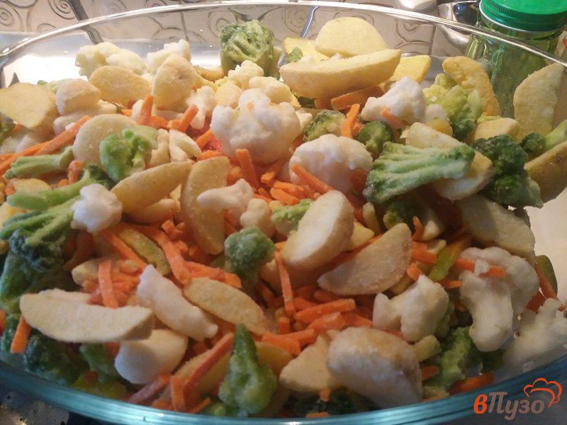 Фото приготовление рецепта: Запеченные овощи на гарнир шаг №1