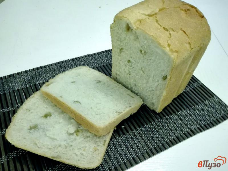 Фото приготовление рецепта: Итальянский хлеб с оливками шаг №8