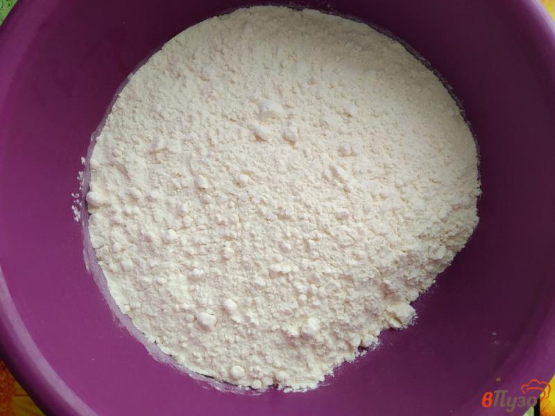 Фото приготовление рецепта: Капустный пирог на песочном тесте шаг №7