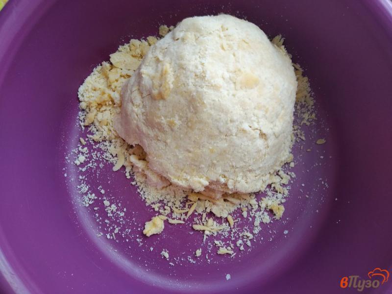 Фото приготовление рецепта: Капустный пирог на песочном тесте шаг №9