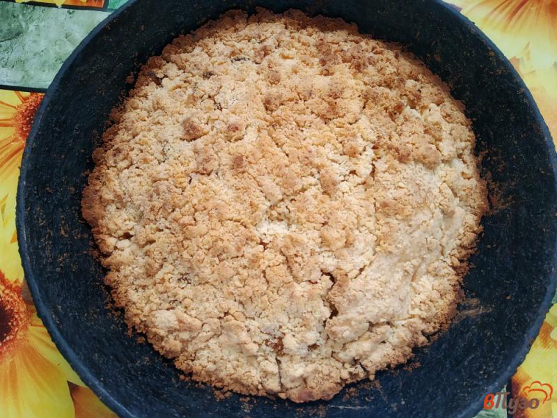 Фото приготовление рецепта: Капустный пирог на песочном тесте шаг №14