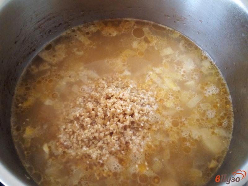Фото приготовление рецепта: Каша пшеничная с куриным филе шаг №6