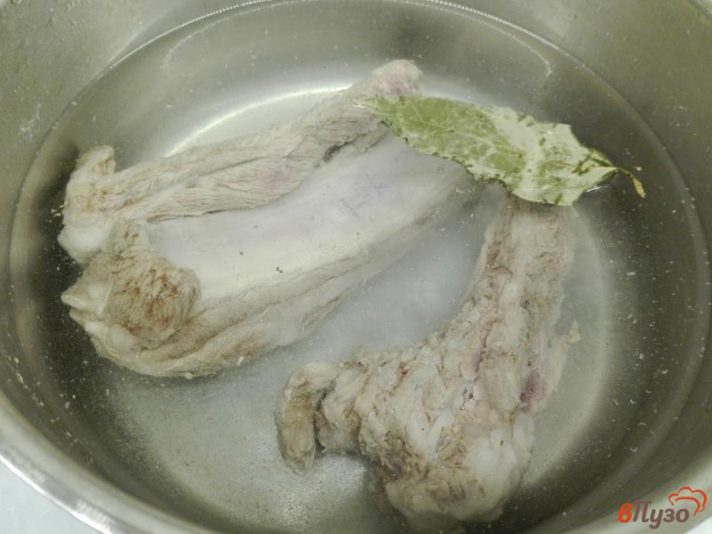 Фото приготовление рецепта: Красный борщ со свиными ребрами шаг №1