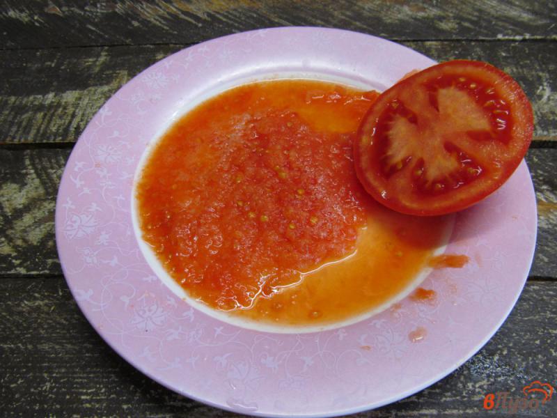 Фото приготовление рецепта: Греческий томатный суп с фасолью шаг №4