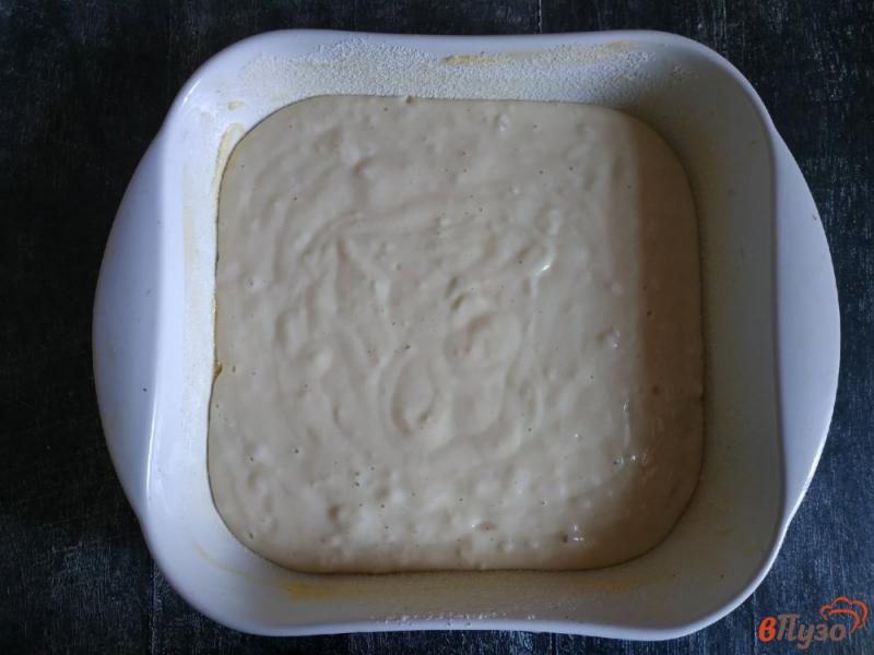 Фото приготовление рецепта: Черничный пирог с миндалем шаг №5