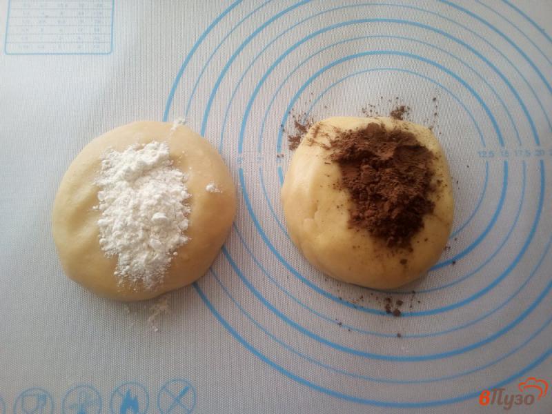 Фото приготовление рецепта: Песочное печенье на растительном масле шаг №4