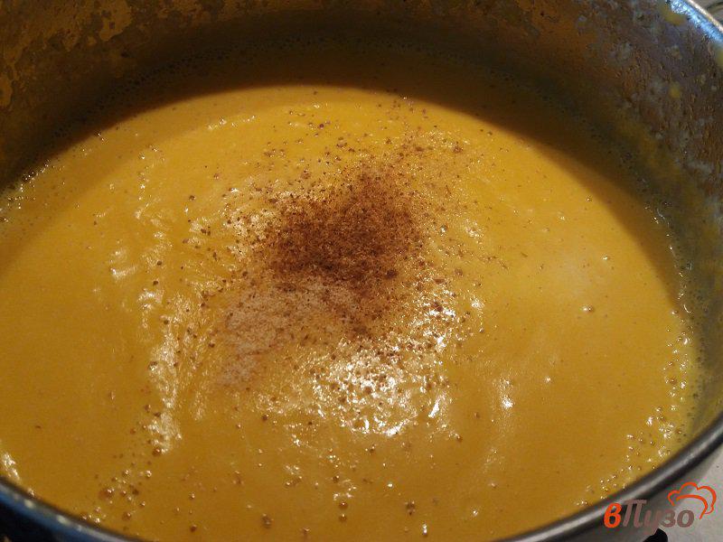 Фото приготовление рецепта: Суп-пюре из тыквы шаг №8