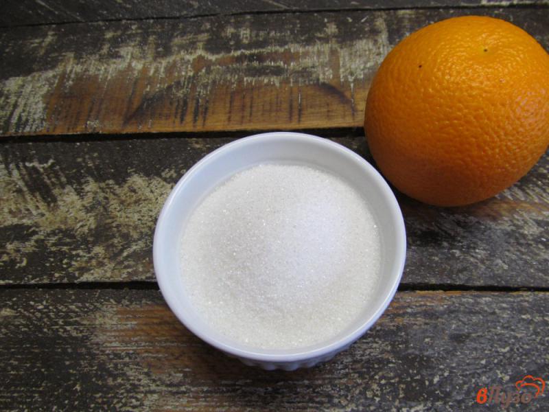 Фото приготовление рецепта: Апельсиновый сахар шаг №1