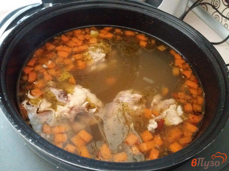 Фото приготовление рецепта: Фасолевый суп шаг №7