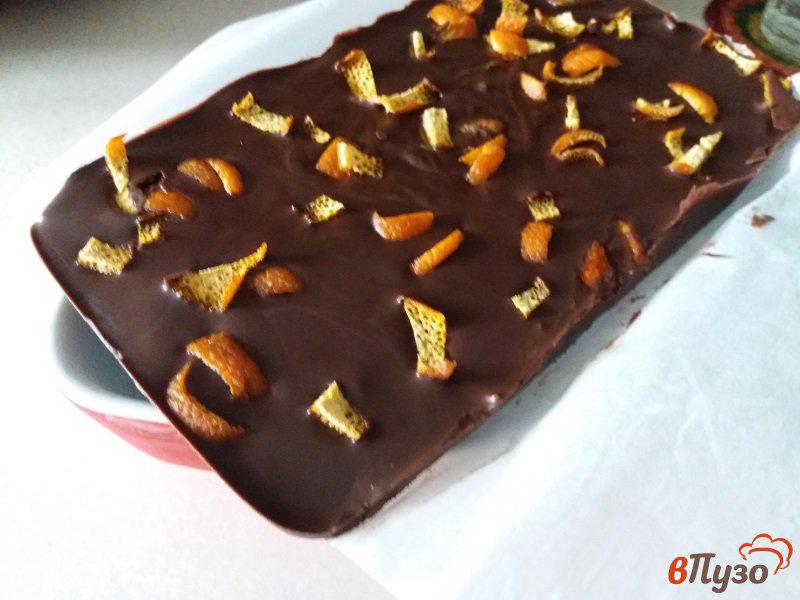 Фото приготовление рецепта: Крафтовый шоколад с цедрой шаг №12