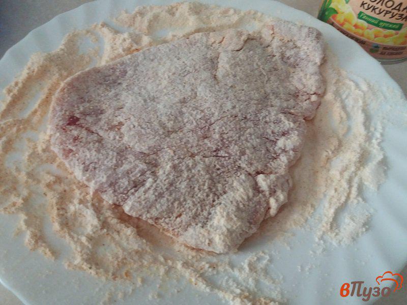 Фото приготовление рецепта: Отбивные из свинины в апельсиновом маринаде шаг №7