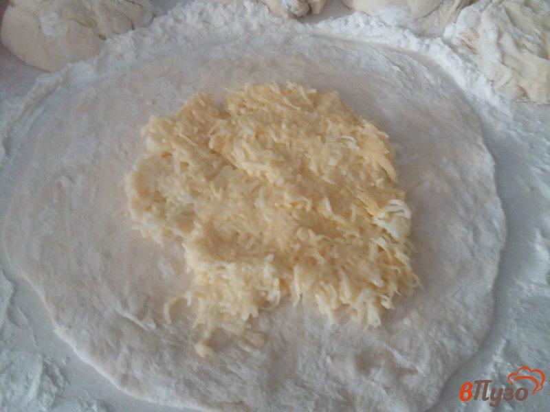 Фото приготовление рецепта: Домашние хачапури шаг №7
