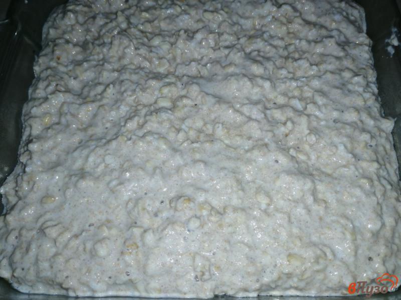 Фото приготовление рецепта: Овсяный хлеб с цельнозерновой мукой шаг №7