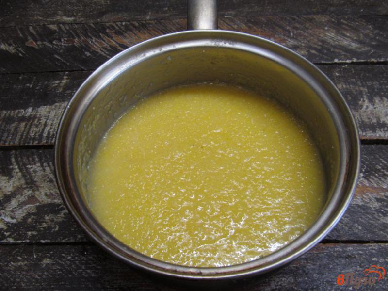 Фото приготовление рецепта: Крем из кукурузной каши с яблоком шаг №2