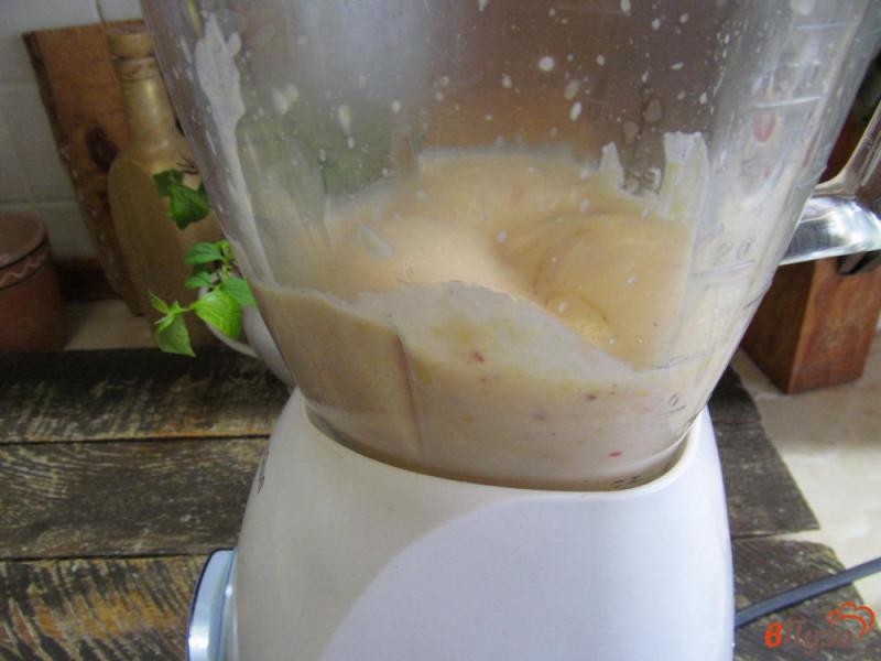 Фото приготовление рецепта: Крем из кукурузной каши с яблоком шаг №6