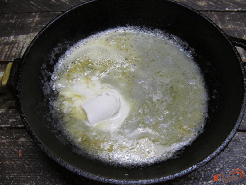 Фото приготовление рецепта: Сливочный картофель с зеленым горошком шаг №3