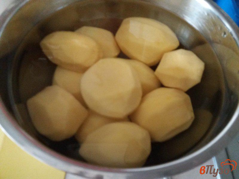 Фото приготовление рецепта: Запеченный картофель фри шаг №1