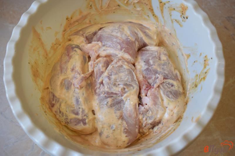Фото приготовление рецепта: Кролик, запеченный в духовке шаг №3