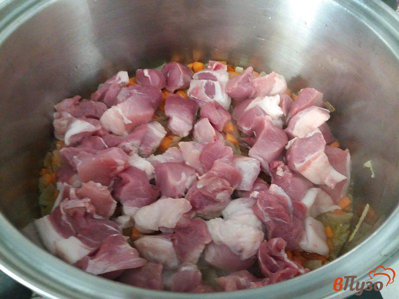 Фото приготовление рецепта: Плов из свинины шаг №3