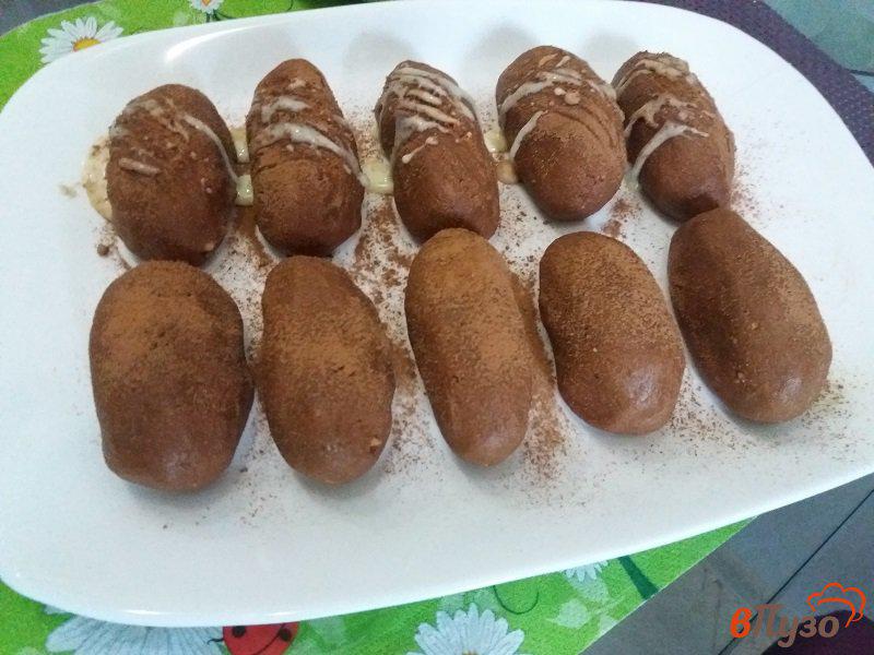 Фото приготовление рецепта: Пирожные картошка шаг №11