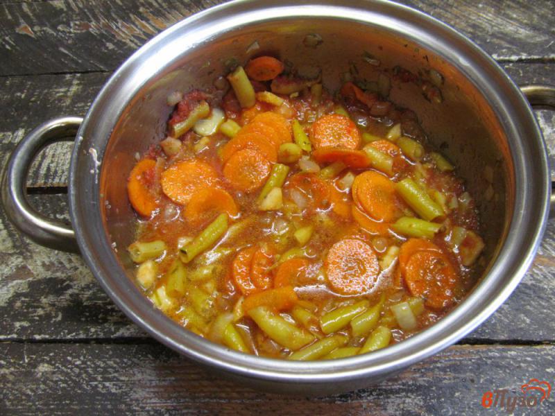 Фото приготовление рецепта: Овощной суп с булгуром шаг №3