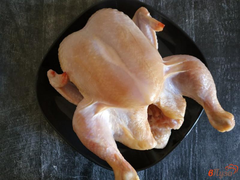 Фото приготовление рецепта: Курица на соли шаг №1