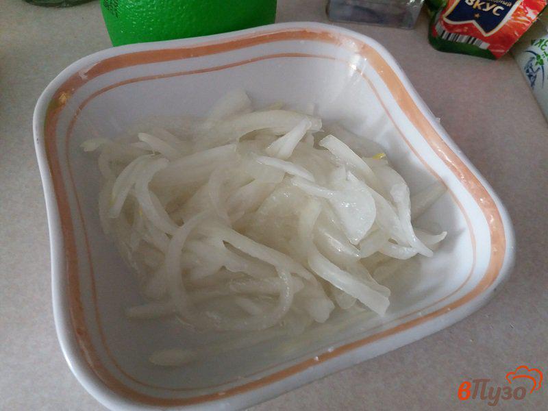 Фото приготовление рецепта: Салат мясной с пекинской капустой шаг №1