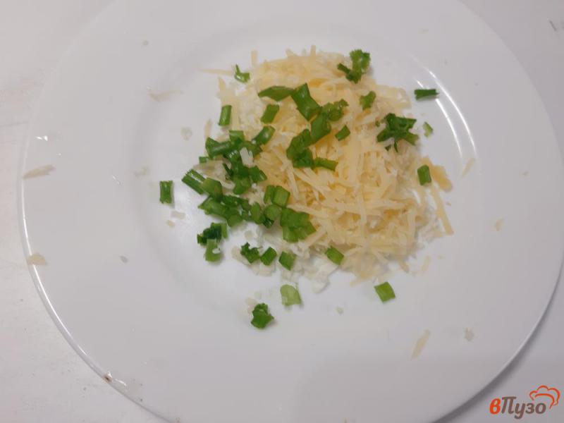 Фото приготовление рецепта: Хачапури с сыром и луком по грузински шаг №7