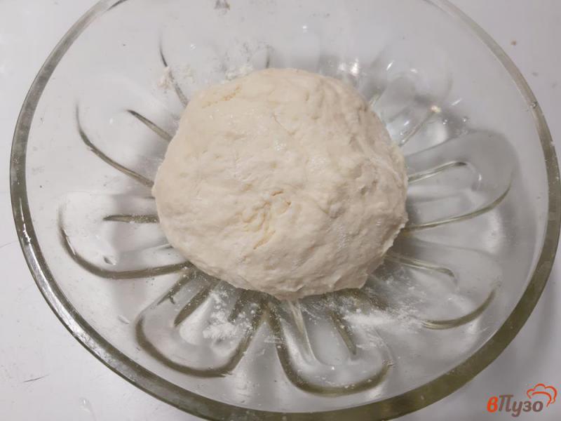Фото приготовление рецепта: Хачапури с сыром и луком по грузински шаг №5