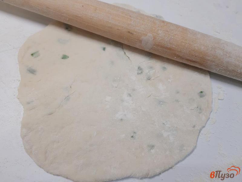 Фото приготовление рецепта: Хачапури с сыром и луком по грузински шаг №10