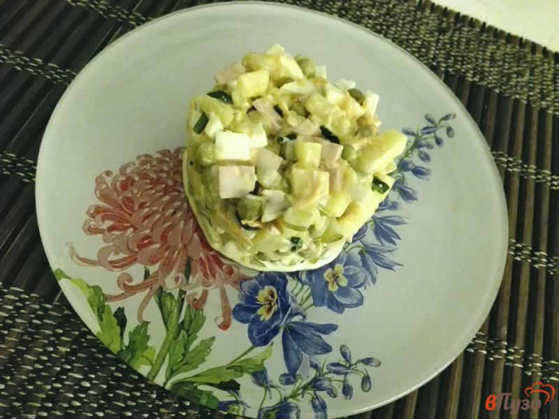 Фото приготовление рецепта: Салат оливье шаг №10