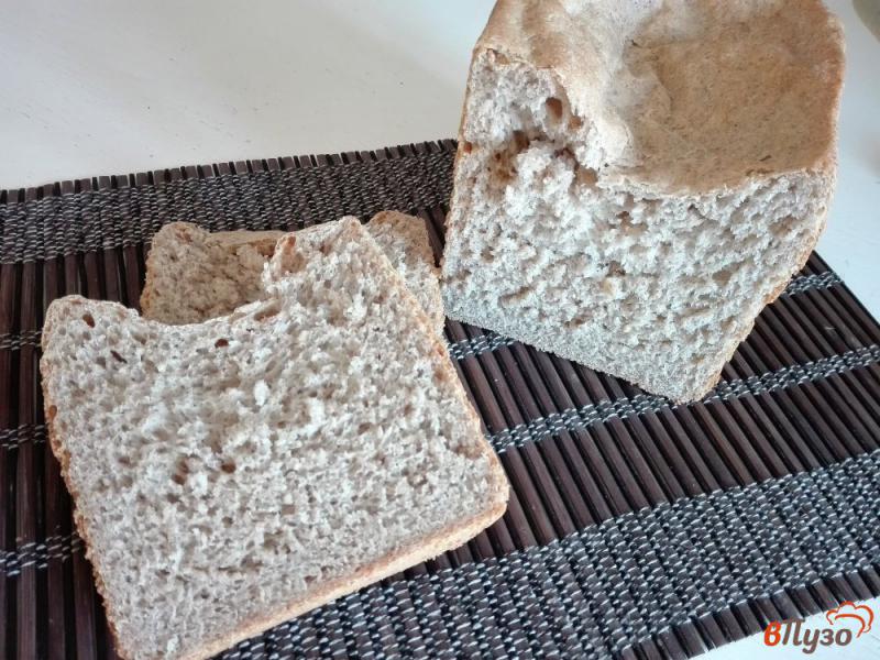 Фото приготовление рецепта: Хлеб из цельнозерновой ржаной муки шаг №7