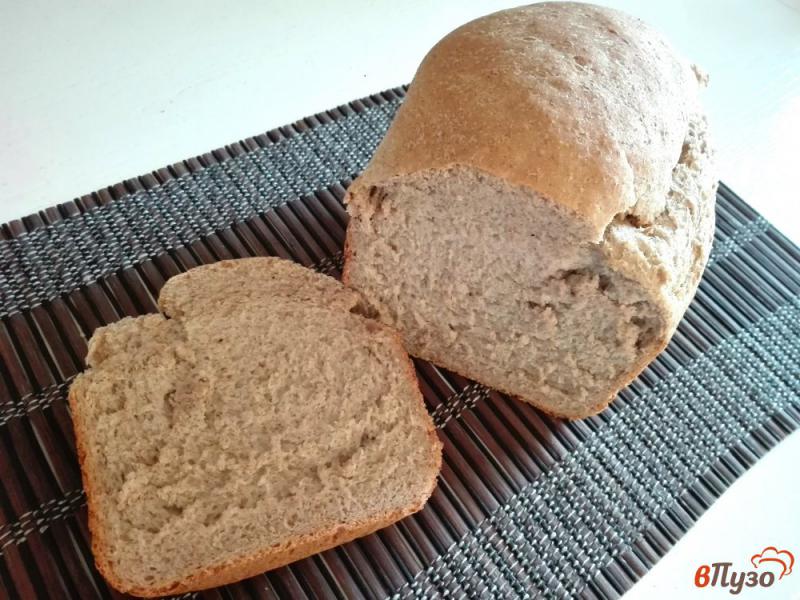 Фото приготовление рецепта: Хлеб на рассоле из маслин шаг №8