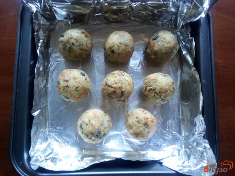 Фото приготовление рецепта: Котлеты из картофеля с грибами шаг №7