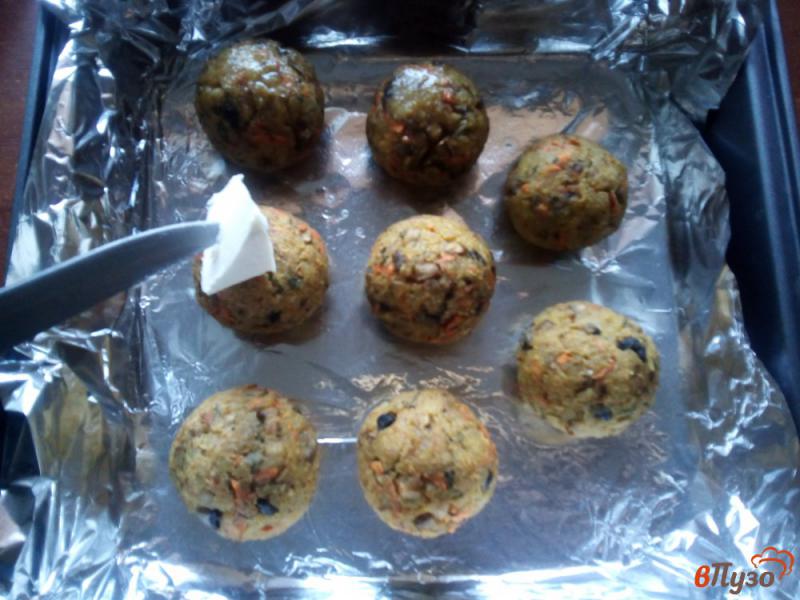 Фото приготовление рецепта: Котлеты из картофеля с грибами шаг №8