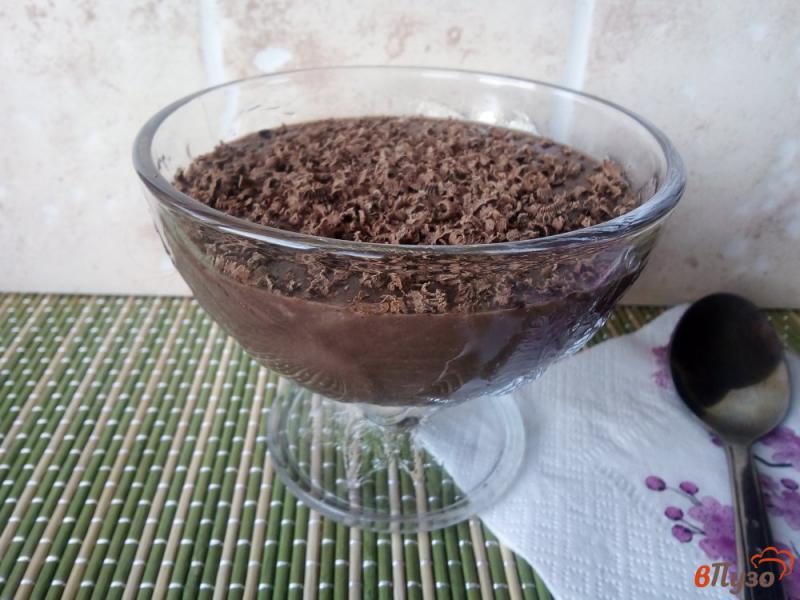 Фото приготовление рецепта: Шоколадный пудинг шаг №7