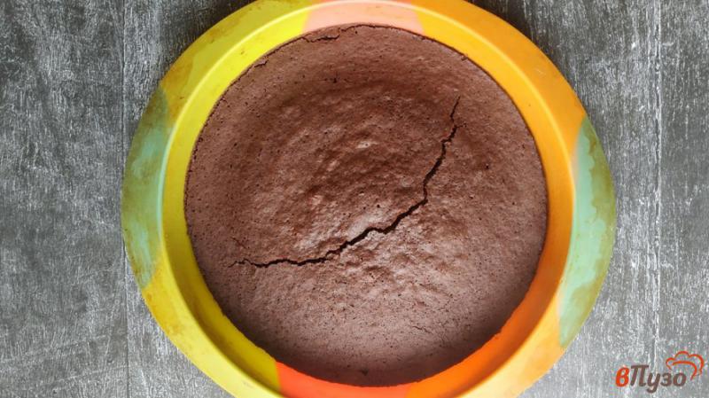Фото приготовление рецепта: Быстрый торт в микроволновке шаг №9