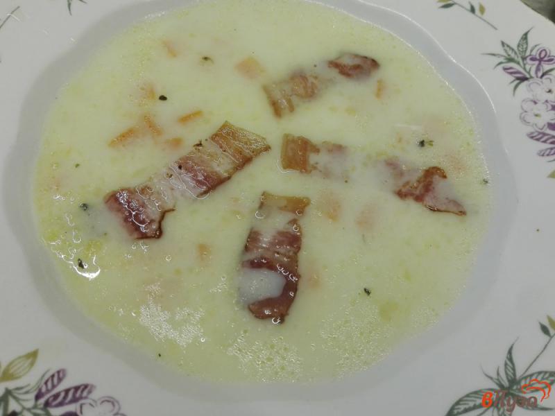 Фото приготовление рецепта: Немецкий картофельный суп с беконом шаг №10